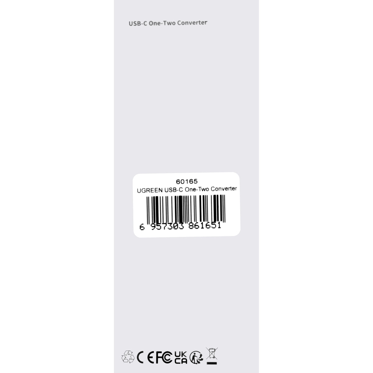 USB-C - USB-C to USB-C / USB-C Audio Adapter UGREEN CM232, Gray