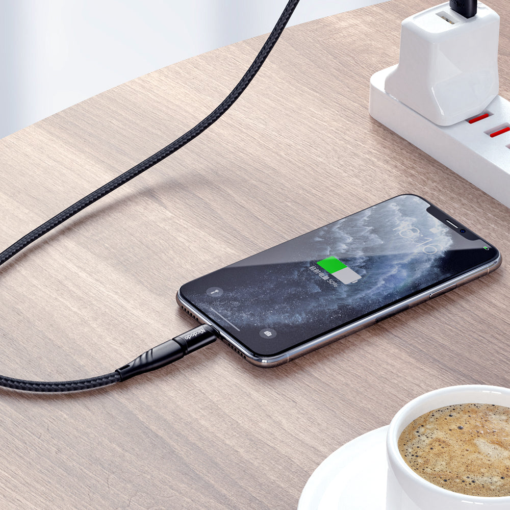 USB-C to Lightning McDodo OT-7680 Data and Charging Adapter, Black