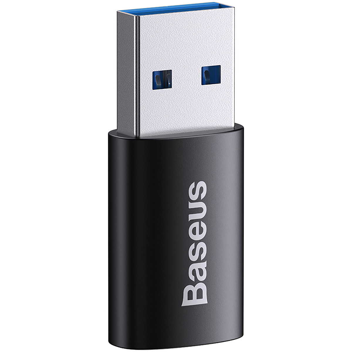 Baseus Ingenuity USB-C to USB-A USB-C Charging and Data Adapter, Black ZJJJQ00010101