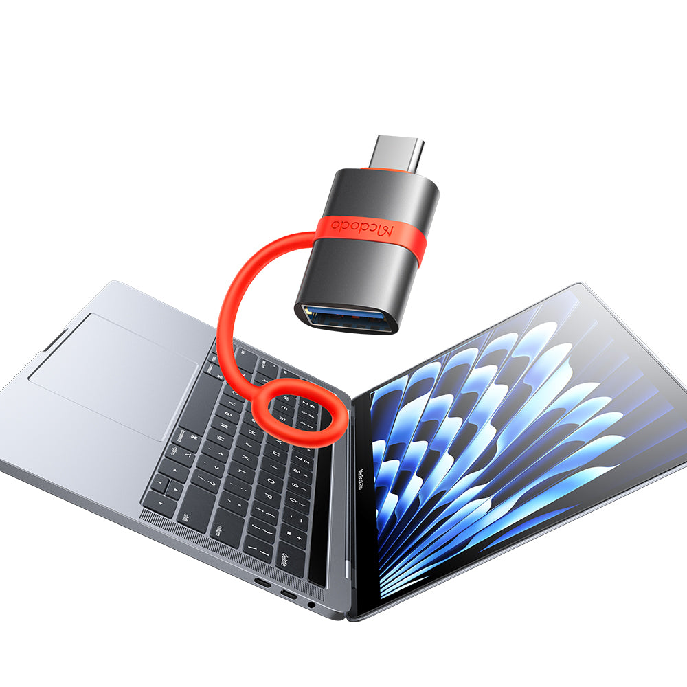 OTG Adapter USB-C - USB-A McDodo OT-3810, Gray