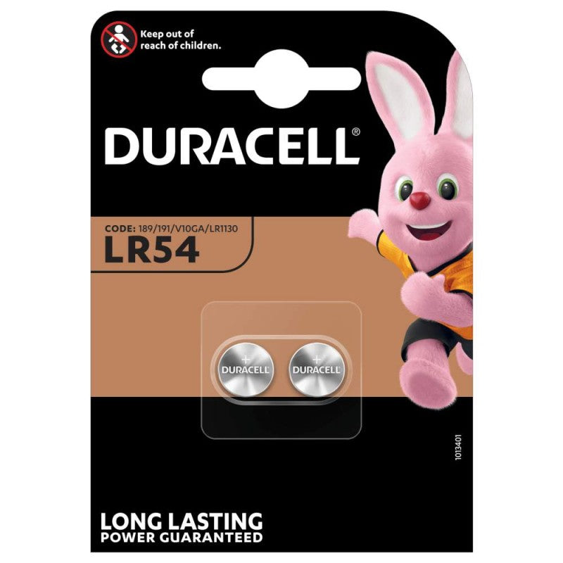 Duracell Battery, LR54, Set of 2 pieces