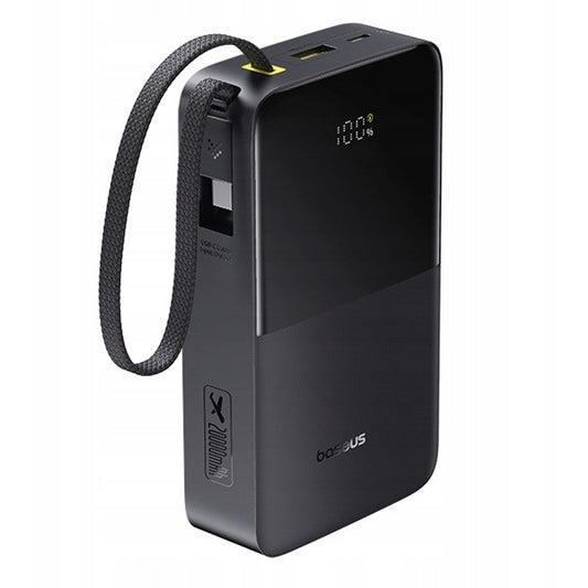 Baseus EnerFill Bipow2 Pro External Battery, 20000mAh, 22.5W, QC + PD, 1 x USB-A - 2 x USB-C, Black E0027701