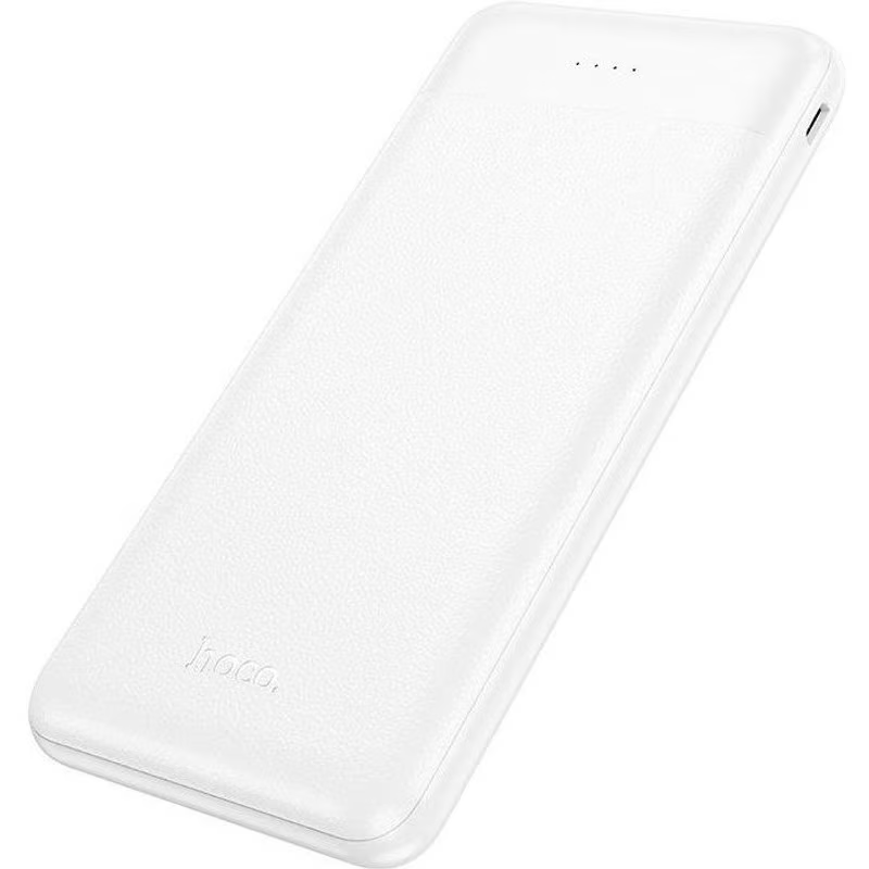 HOCO J153 Stability External Battery, 10000mAh, 10W, 2 x USB-A, White