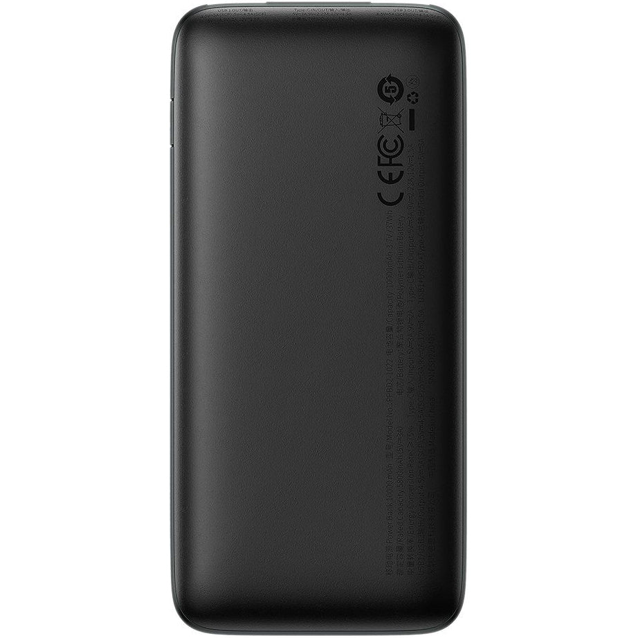 Baseus Bipow Pro External Battery, 10000mAh, 22.5W, QC + PD, 1 x USB-C - 2 x USB-A, Black PPBD040001