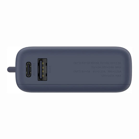 Xiaomi PB1033MI External Battery, 10000mAh, 33W, QC + PD, 1 x USB-A - 2 x USB-C, Navy Blue BHR9341GL