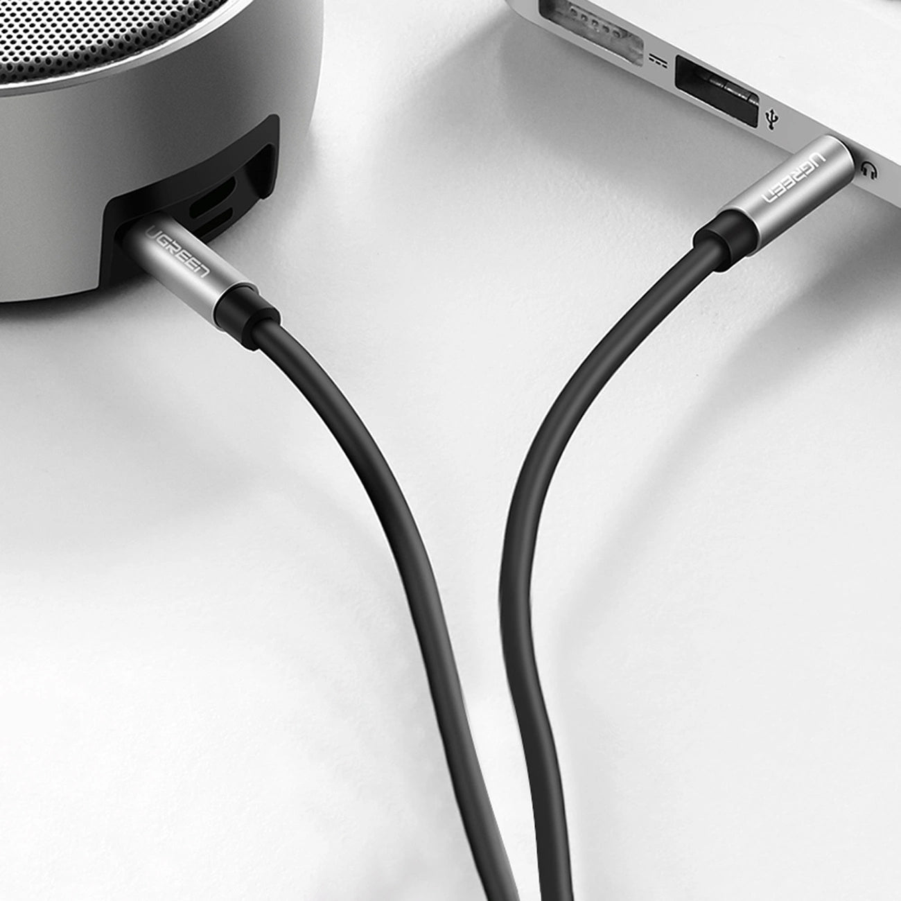 3.5mm - 3.5mm UGREEN AV119 Audio Cable, 1m, Black