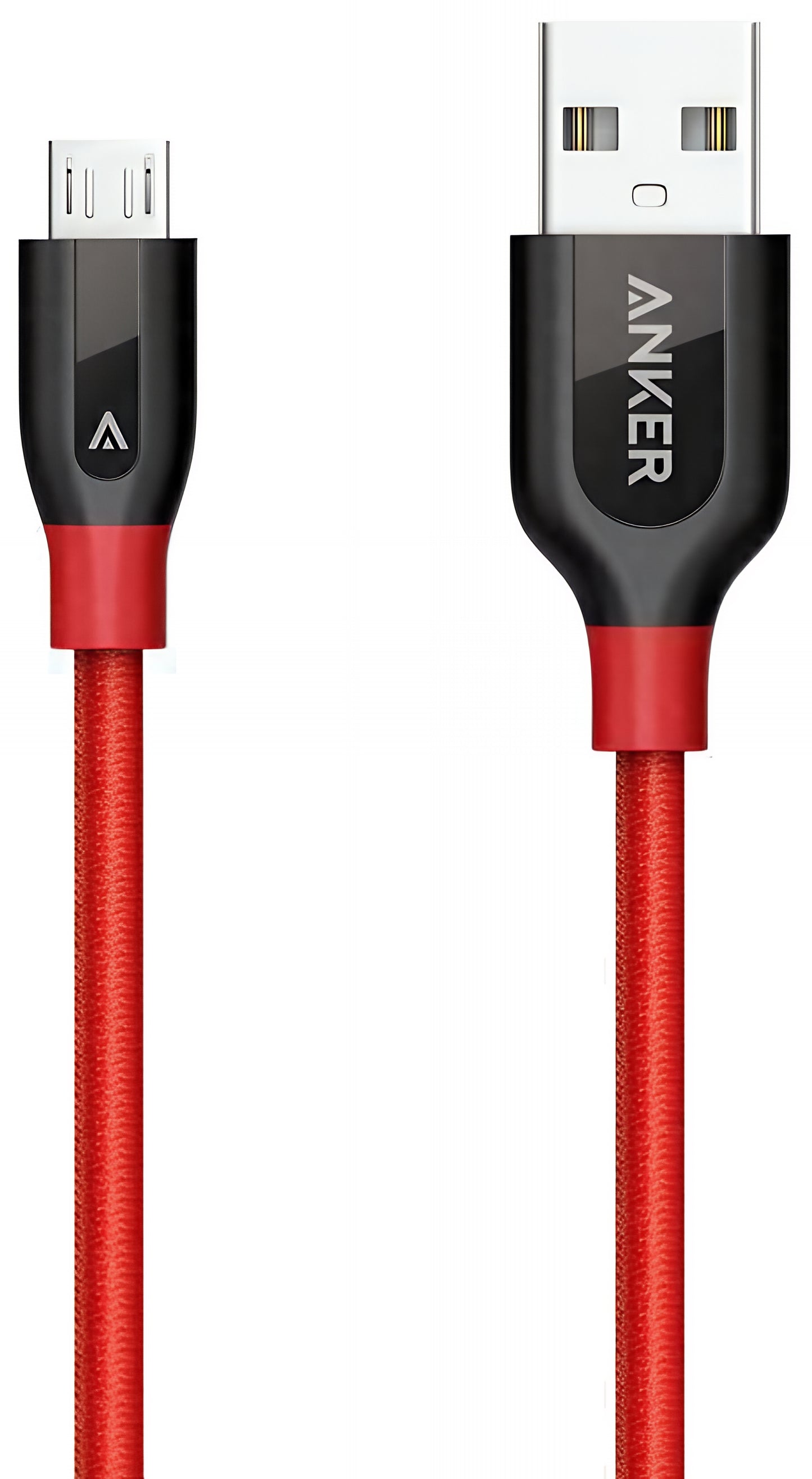 USB-A to microUSB Data and Charging Cable Anker PowerLine+, 18W, 0.91m, Red A8142G91