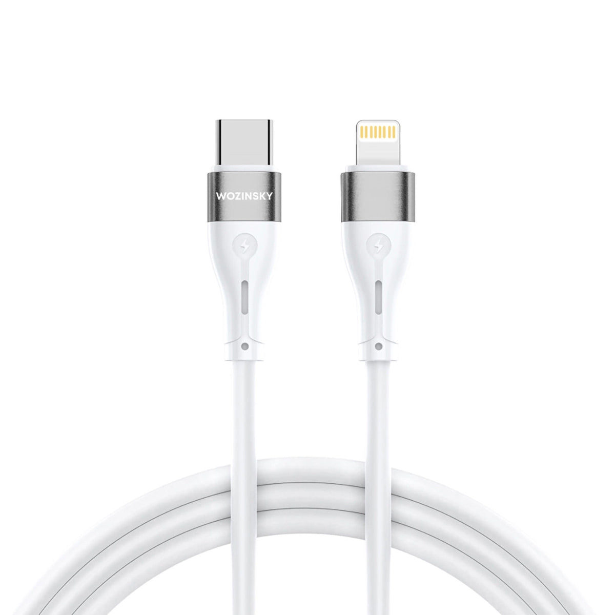 USB-C to Lightning Data and Charging Cable WZK WSTCL1, 27W, 1m, White