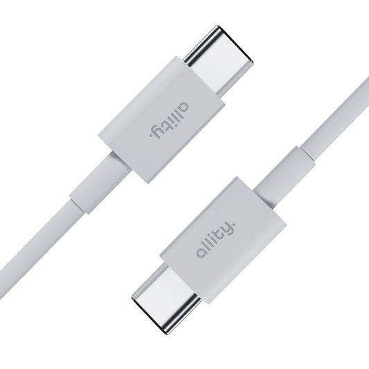 USB-C Data and Charging Cable - USB-C Allity. AUC-03, 100W, 1m, White