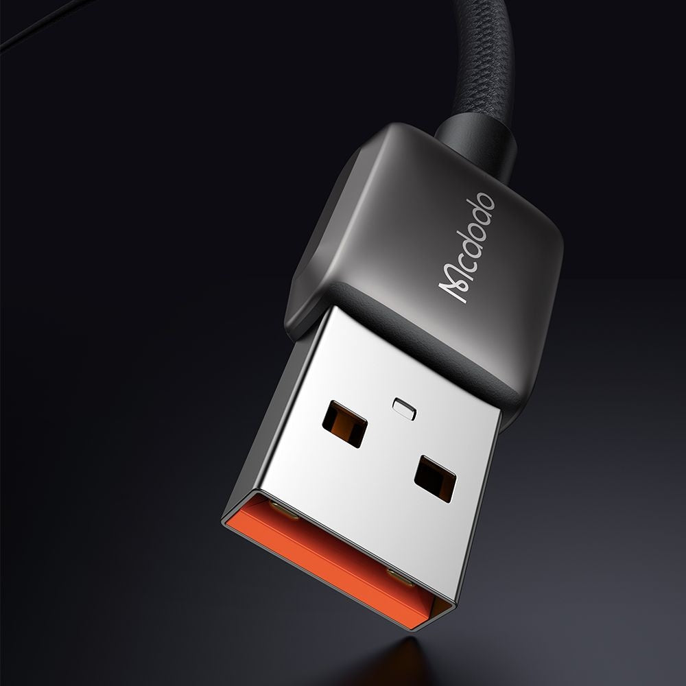 USB-A to USB-C McDodo CA-2350 Display Data and Charging Cable, 100W, 1.2m, Black