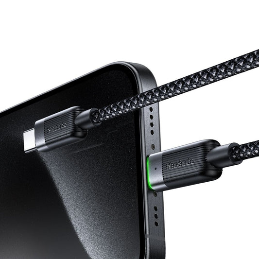USB-C Data and Charging Cable - USB-C McDodo CA-2000 Self Winding, 60W, 1.2m, Black