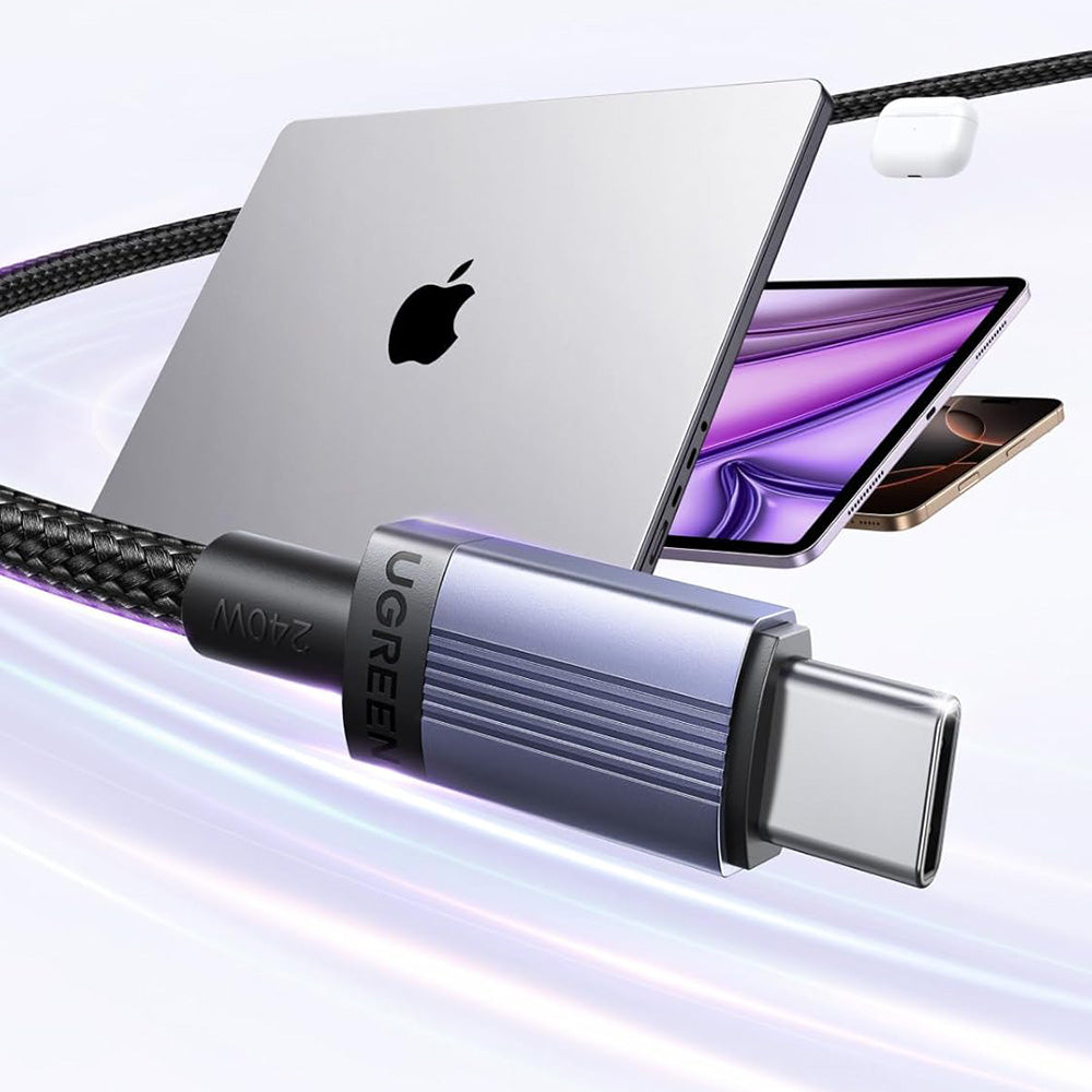 USB-C Data and Charging Cable - USB-C UGREEN L532, 240W, 3m, Gray