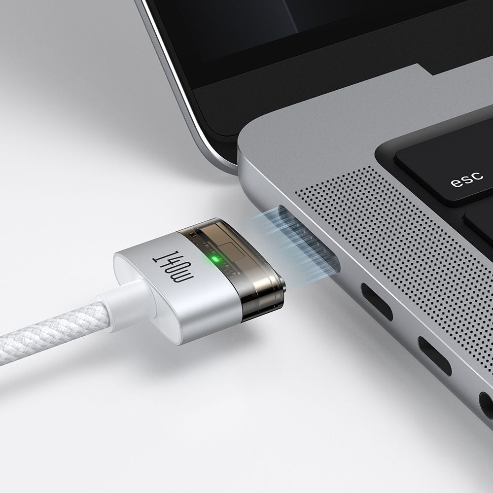 McDodo CA-2071 Charging Cable, USB-C to MagSafe 3, 140W, 2m, White