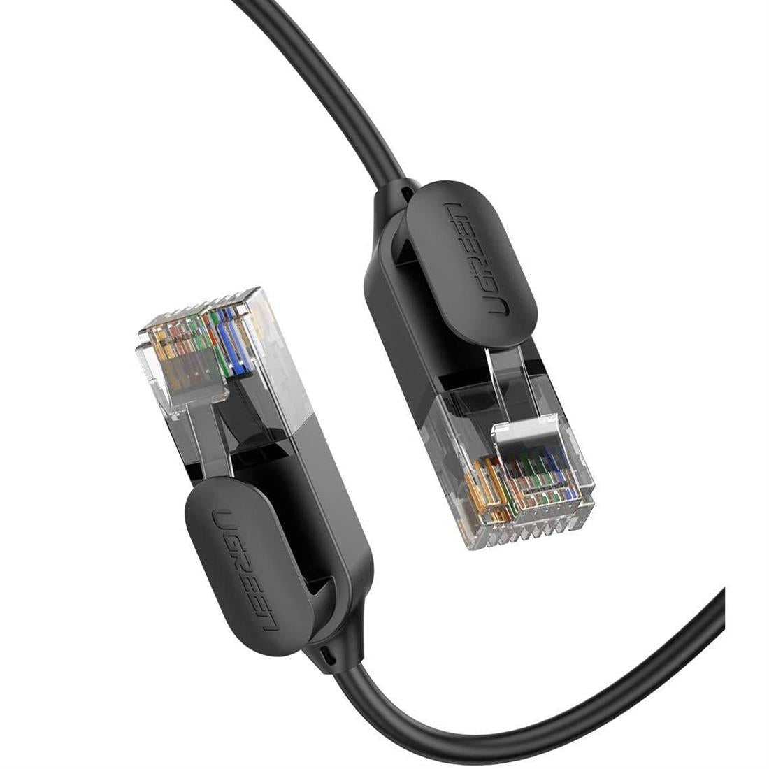 Network Cable UGREEN NW122, UTP, Cat6A, 2m, Black