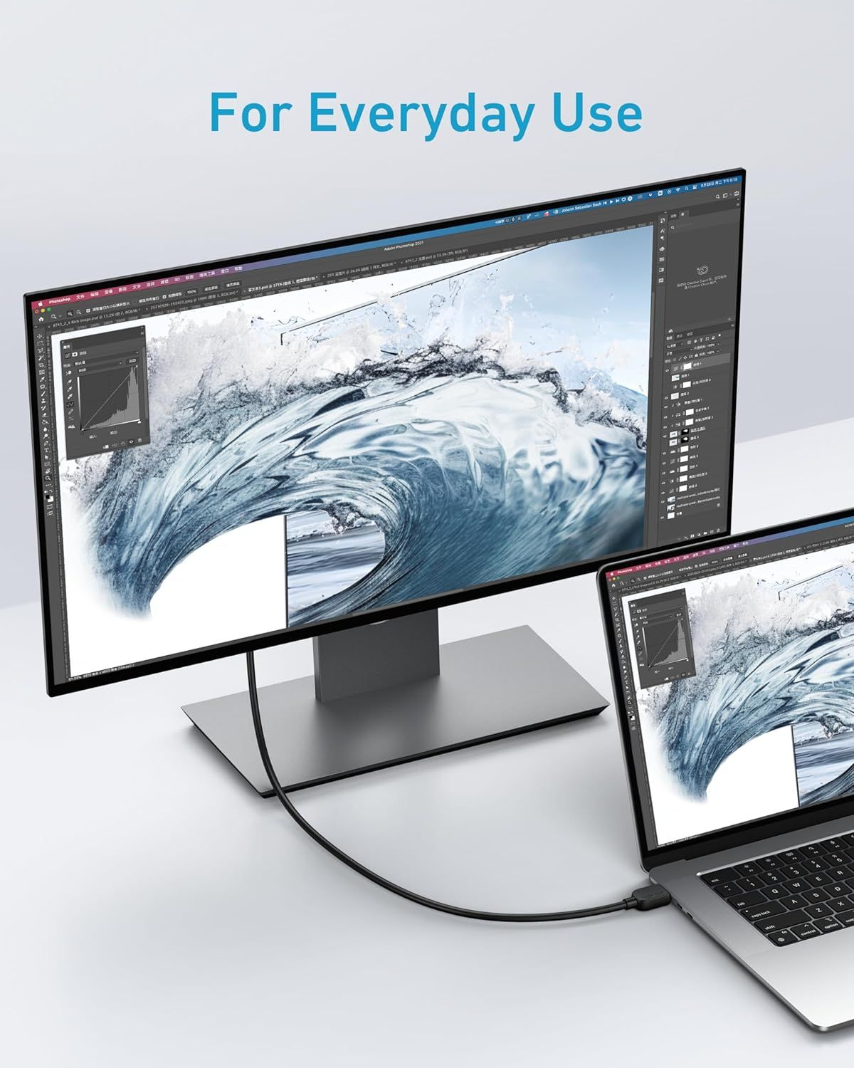 Anker Video Cable, HDMI - HDMI, 8K, 1.8m, Black A8742011