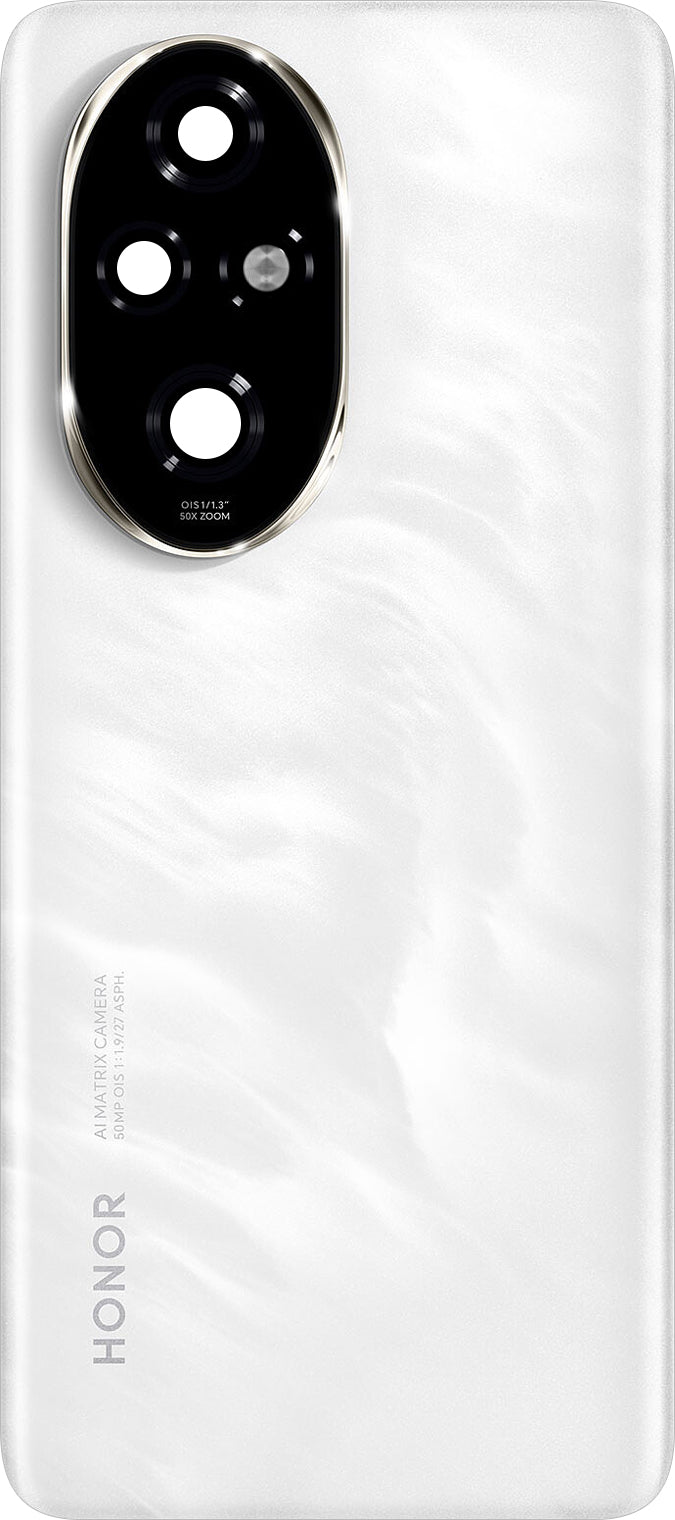 Honor 200 Pro Battery Cover, White (Moonlight White), Service Pack 0235AKNV