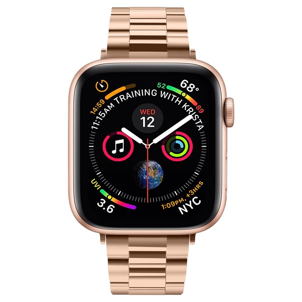Spigen Modern Fit Strap for Apple Watch 42mm / 41mm / 40mm / 38mm Series, Rose Gold 061MP25944