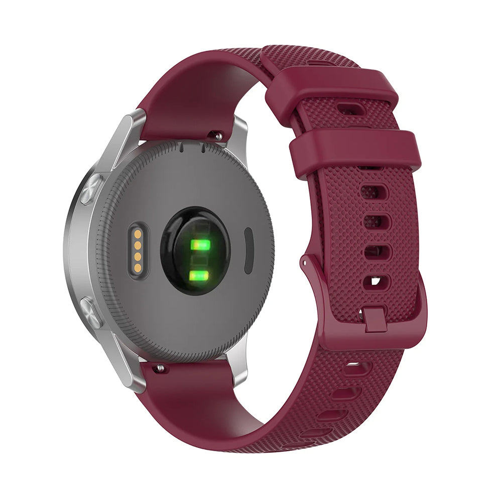 Techsuit W006 Strap for Huawei Watch / Xiaomi Watch Series, 22mm, Burgundy