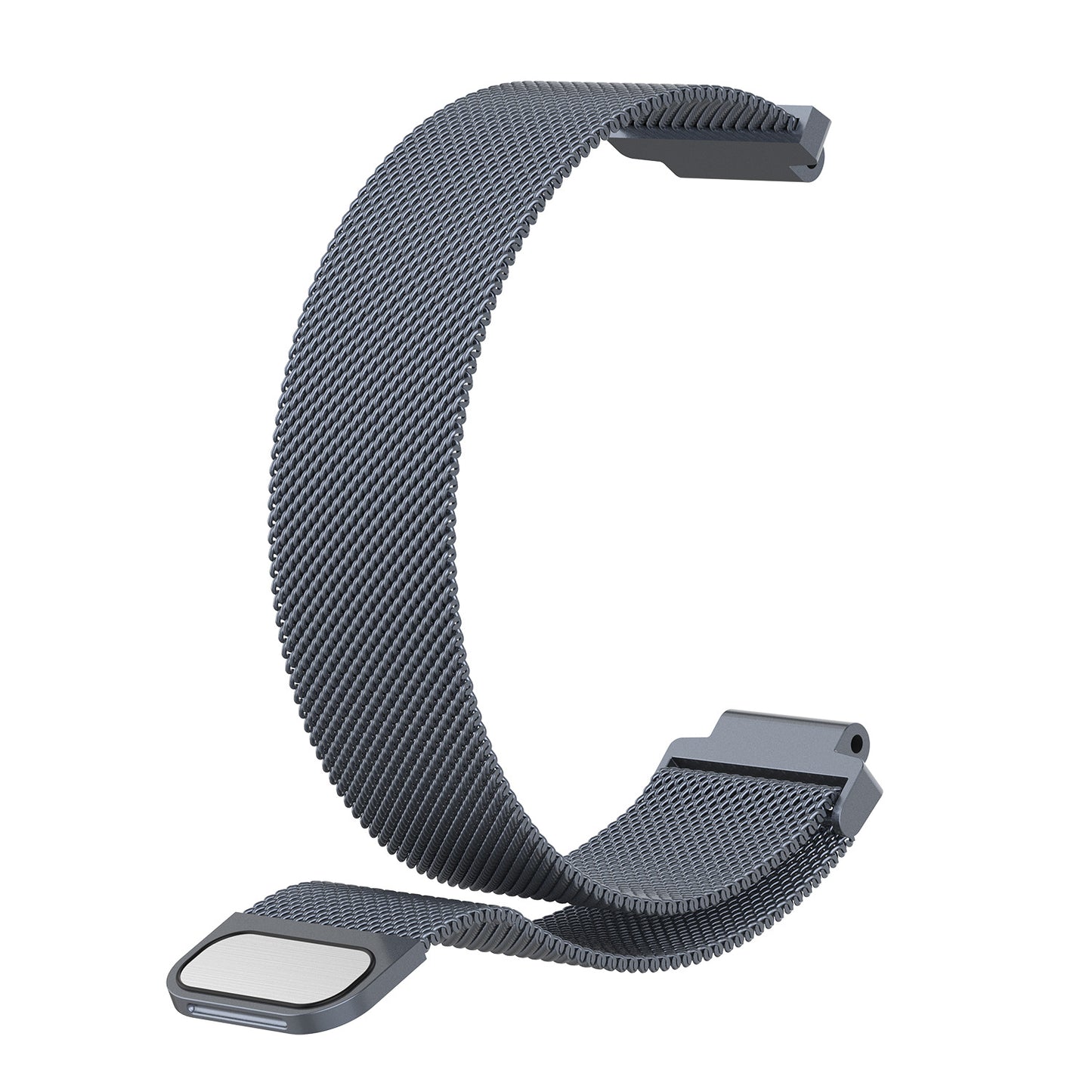 Techsuit W009 Strap for Huawei Watch / Garmin Watch Series, 18mm, Silver