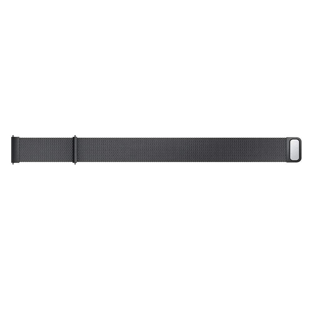 Techsuit W009 Strap for Huawei Watch / Garmin Watch Series, 18mm, Black