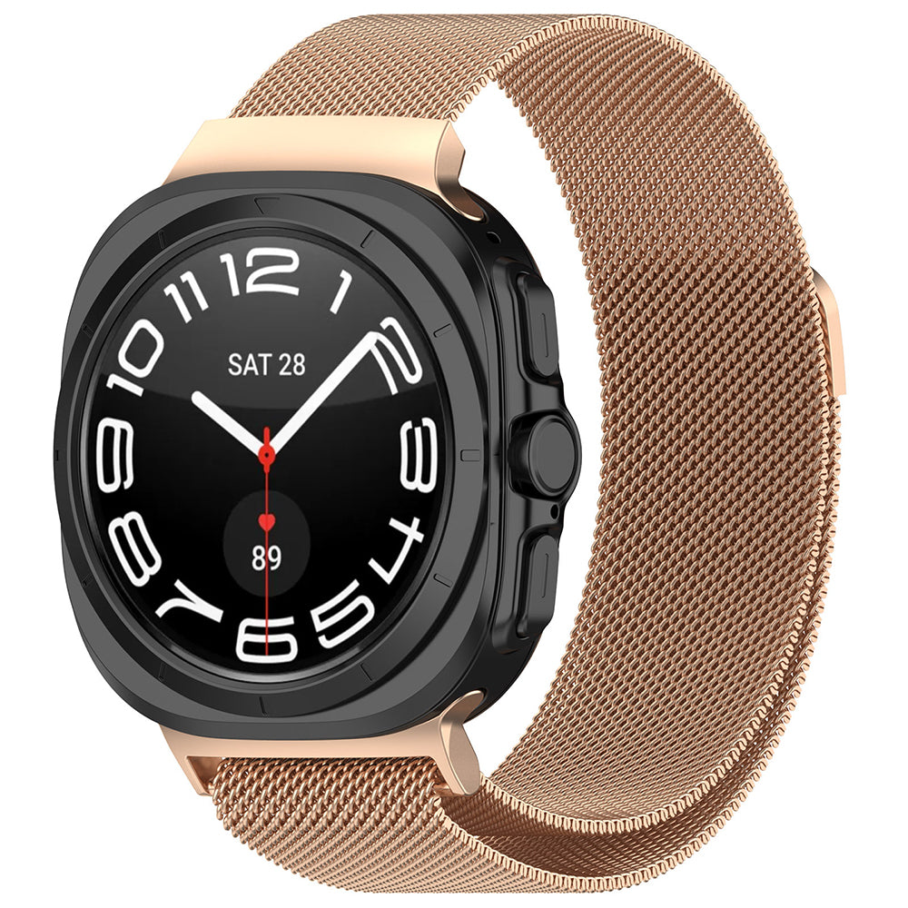 Techsuit W009 Strap for Samsung Galaxy Watch Ultra Series, Rose Gold