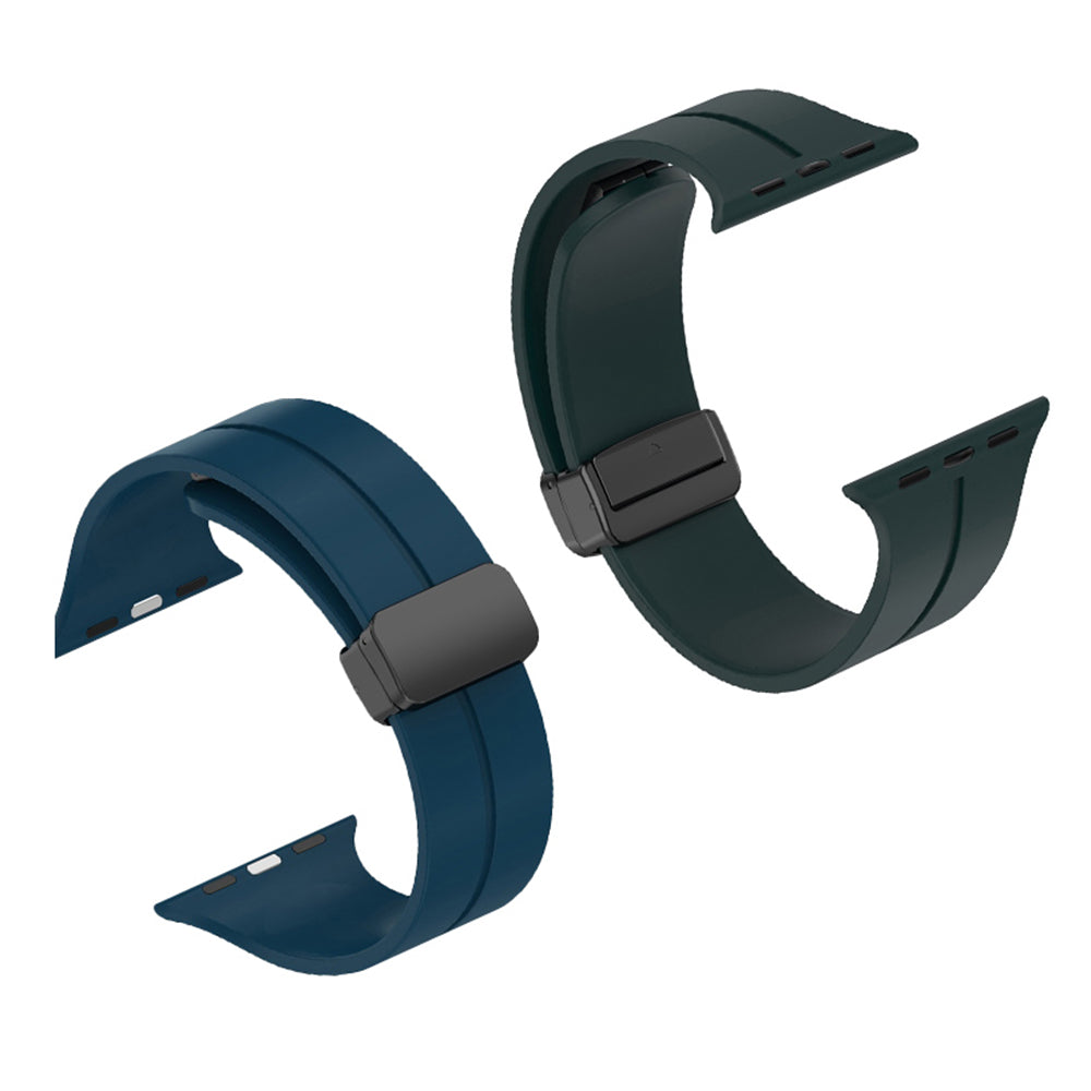 Techsuit W011 Strap for Apple Watch 49mm / 46mm / 45mm / 44mm / 42mm Series, Purple