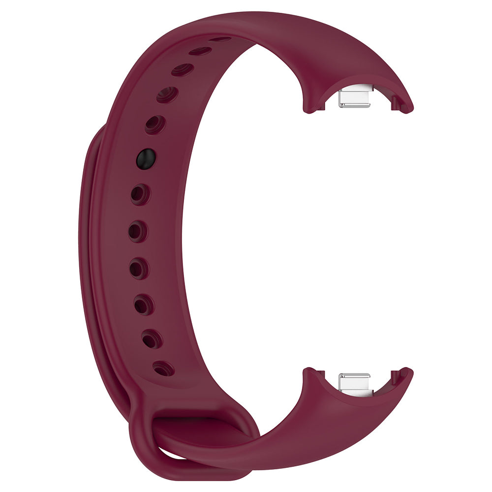Techsuit W014 Strap for Xiaomi Smart Band 10 / 9 / 8, Dark Red