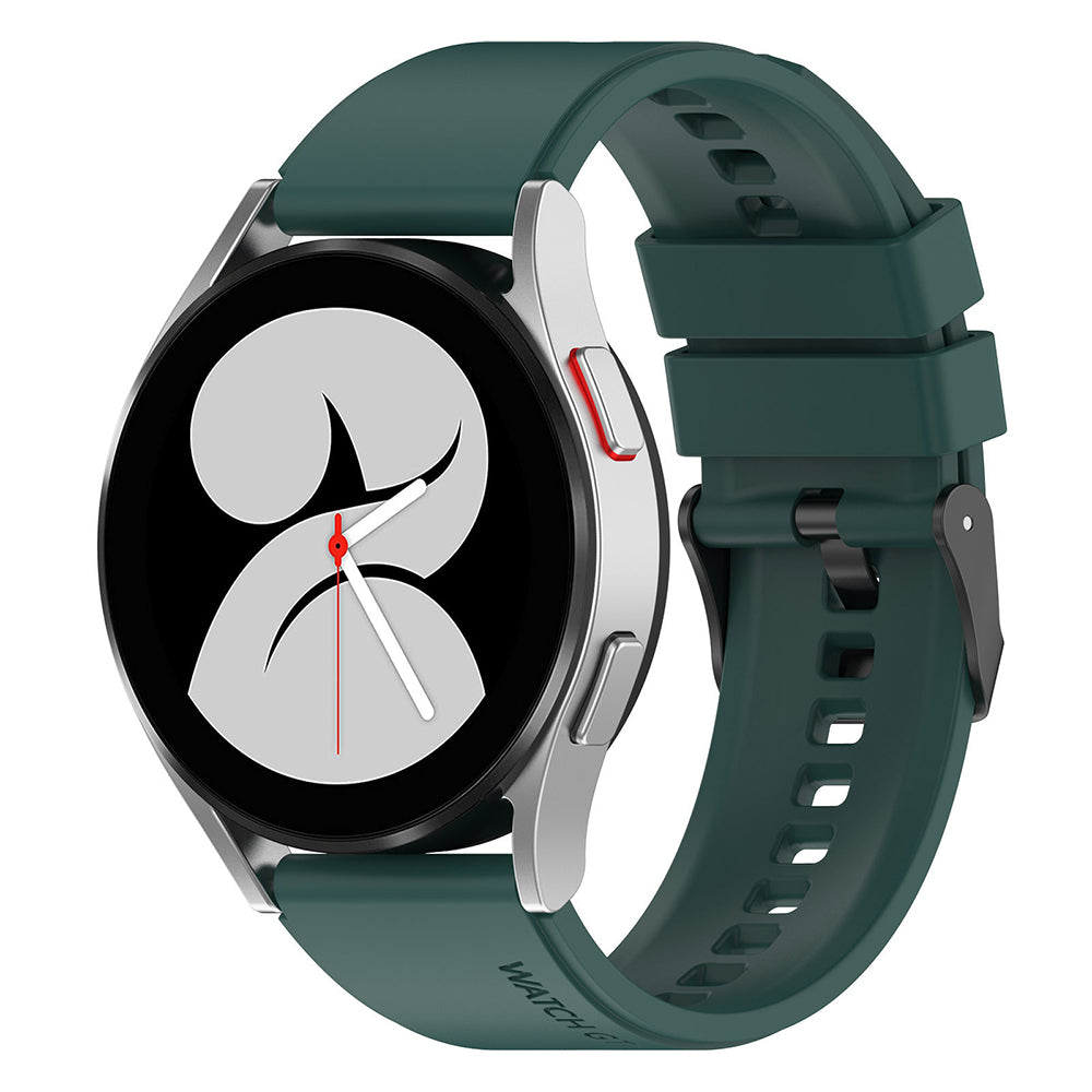 Techsuit W026 Strap for Samsung Galaxy Watch / Huawei Watch Series, 20mm, Dark Green