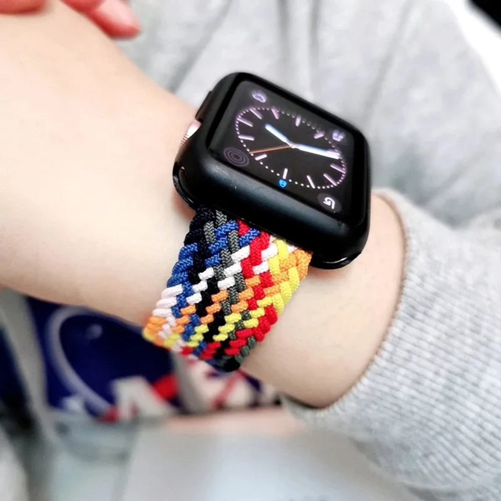 Techsuit W032 Strap for Apple Watch 42mm / 41mm / 40mm / 38mm Series, Navy Blue