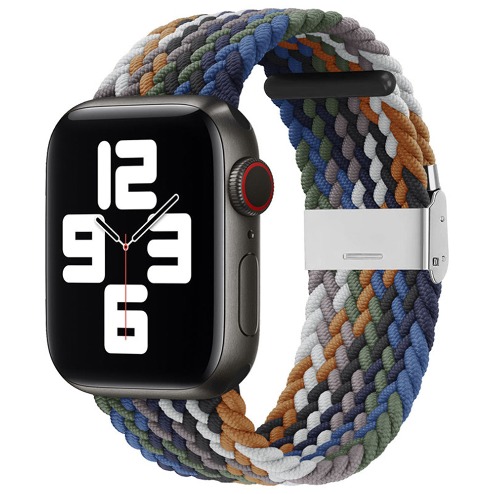 Techsuit W032 Strap for Apple Watch 42mm / 41mm / 40mm / 38mm Series, Multicolor Green