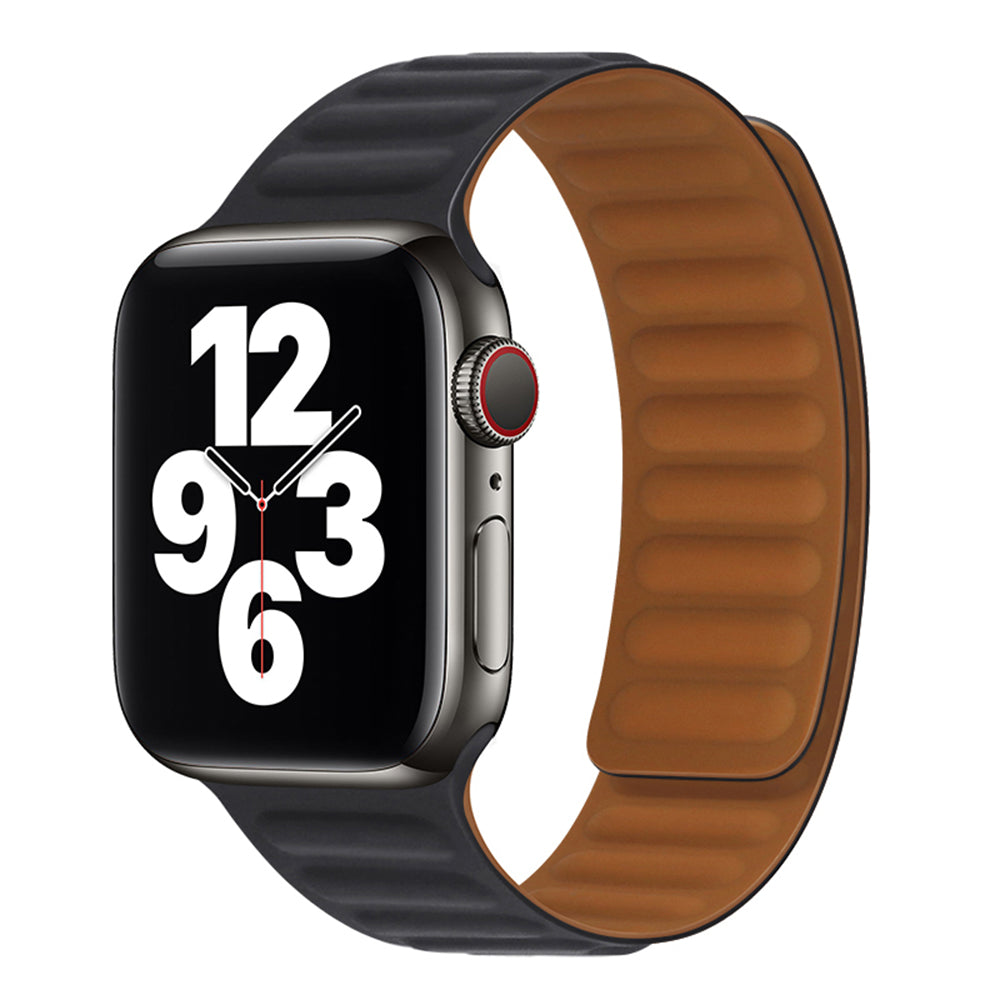 Techsuit W035 Strap for Apple Watch 49mm / 46mm / 45mm / 44mm / 42mm Series, Black
