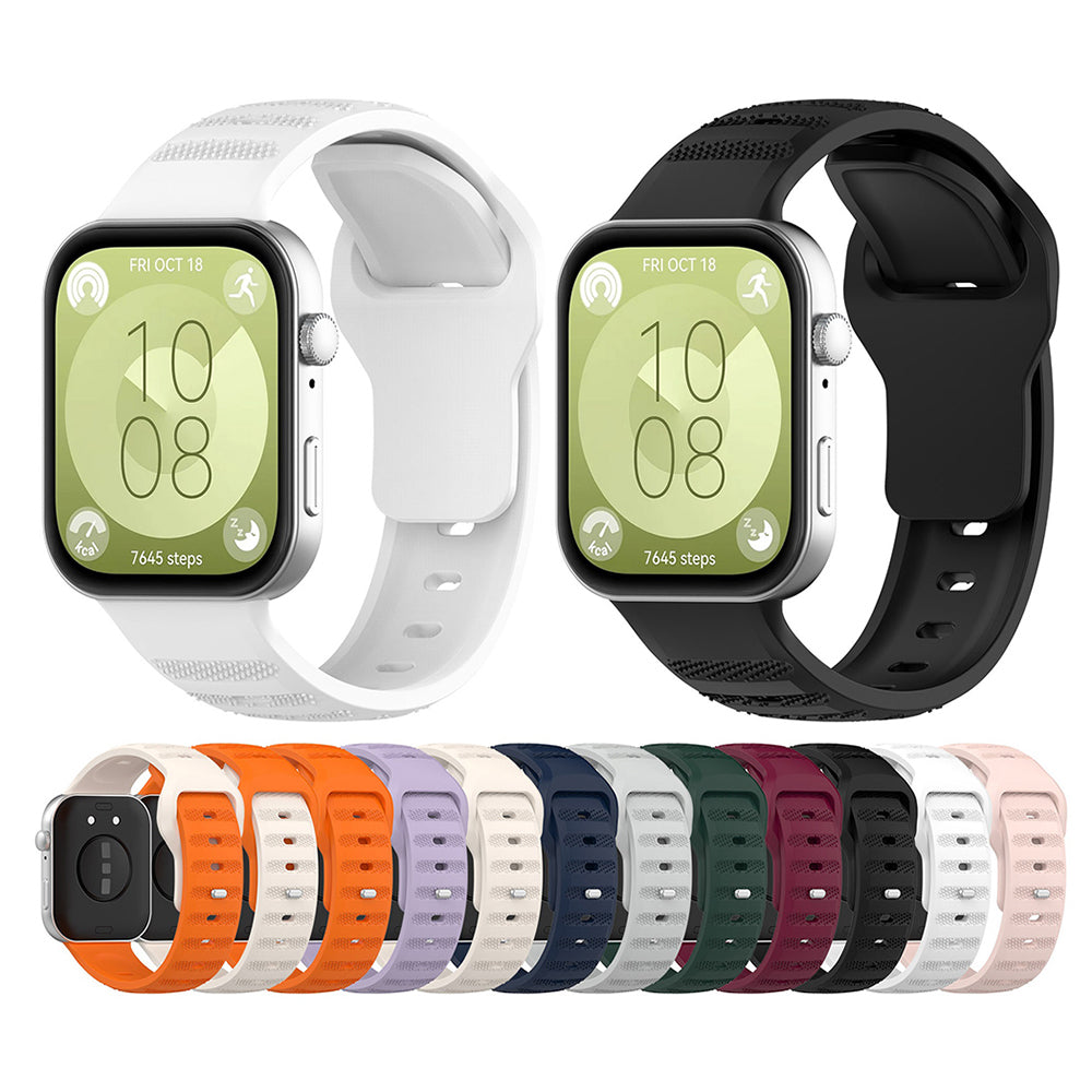 Techsuit W050 Strap for Huawei Watch Fit 4 Pro / Fit 4 / Fit 3, Blue