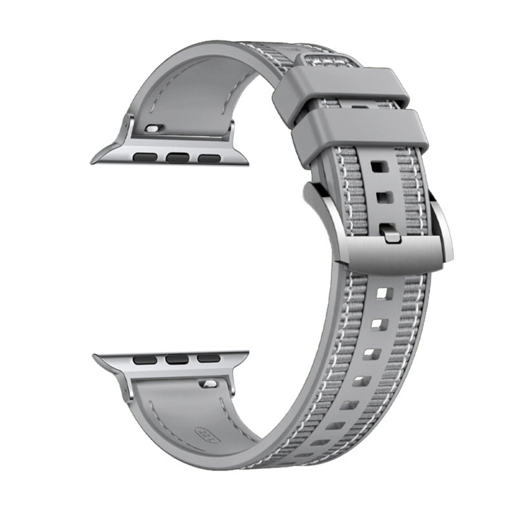 Techsuit W051 Strap for Apple Watch 42mm / 41mm / 40mm / 38mm Series, Gray