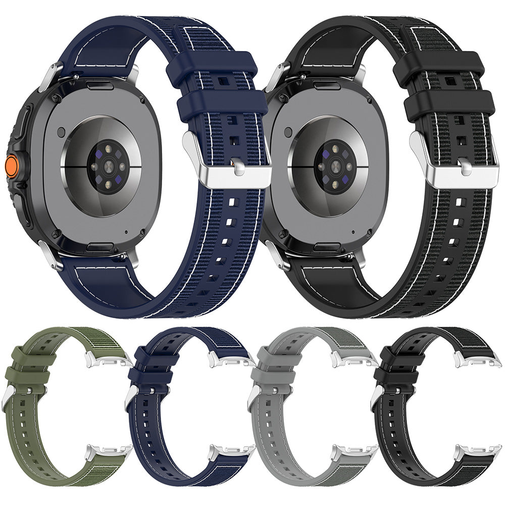Techsuit W051 Strap for Samsung Galaxy Watch8 / Watch8 Classic Series, Black