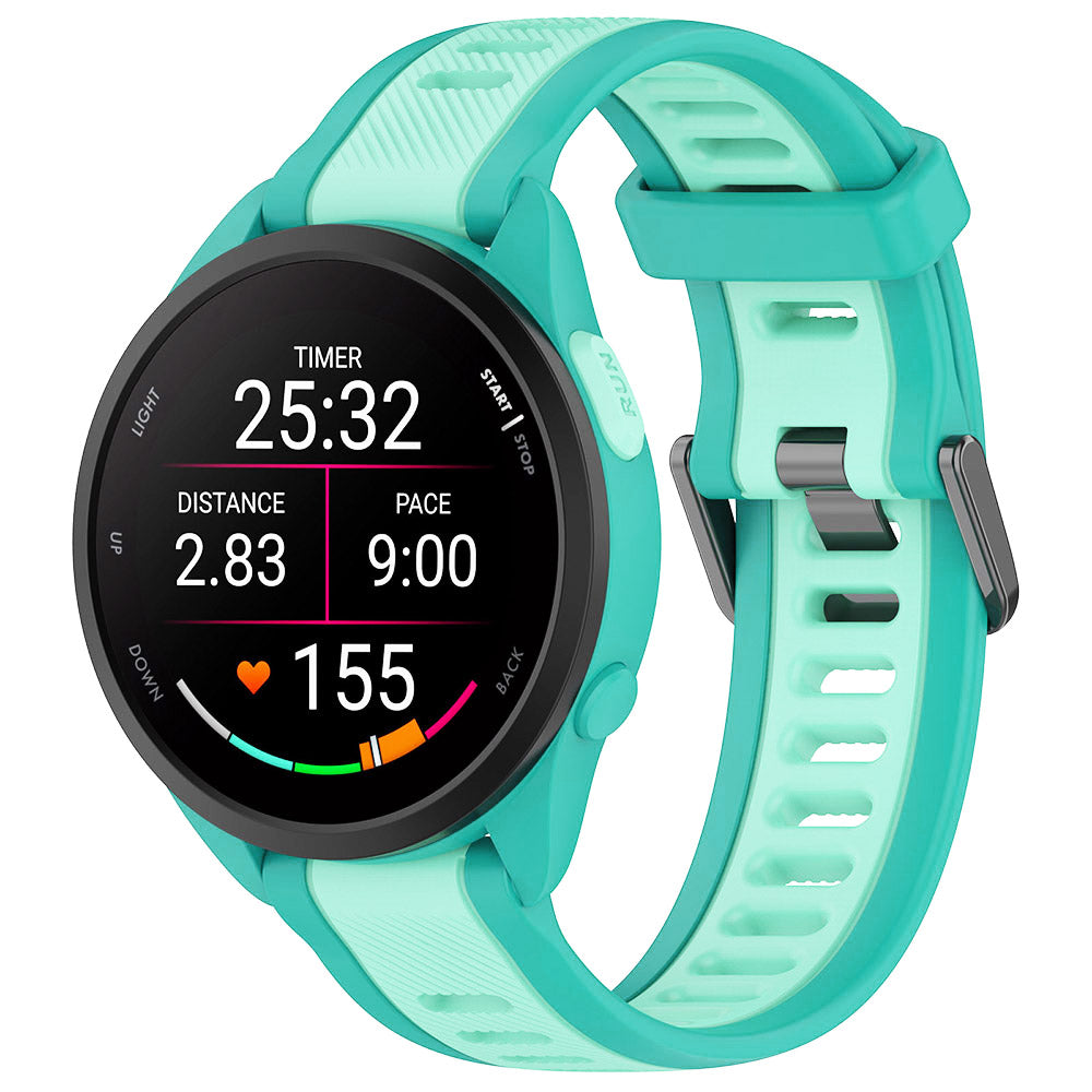 Techsuit W053 Strap for Huawei Watch / Garmin Watch Series, 18mm, Turquoise