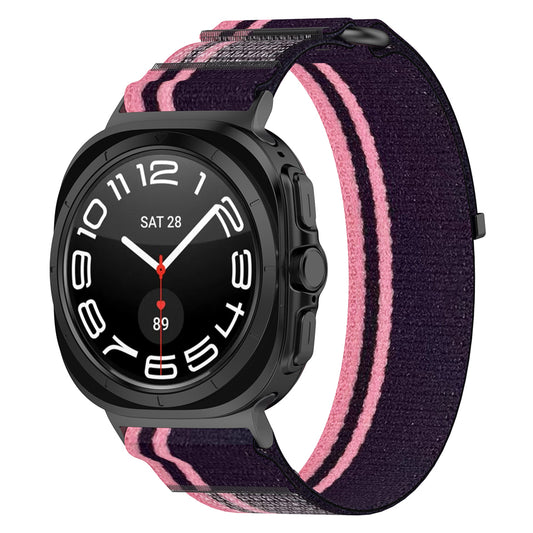 Techsuit W054 Strap for Samsung Galaxy Watch Ultra, Pink Black