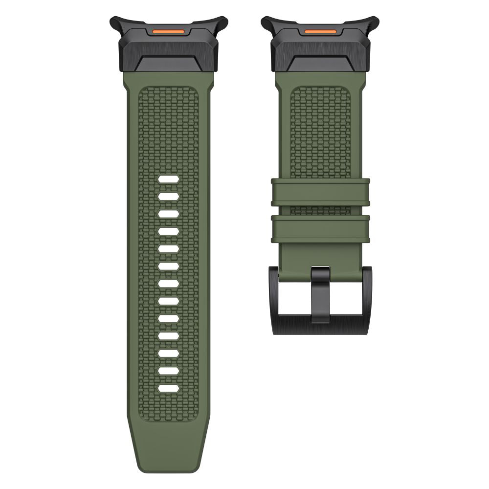 Techsuit W068 Strap for Samsung Galaxy Watch Ultra Series, Black Green