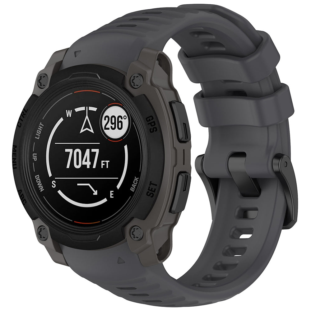 Techsuit W076 Strap for Garmin Instinct E 40mm, Gray
