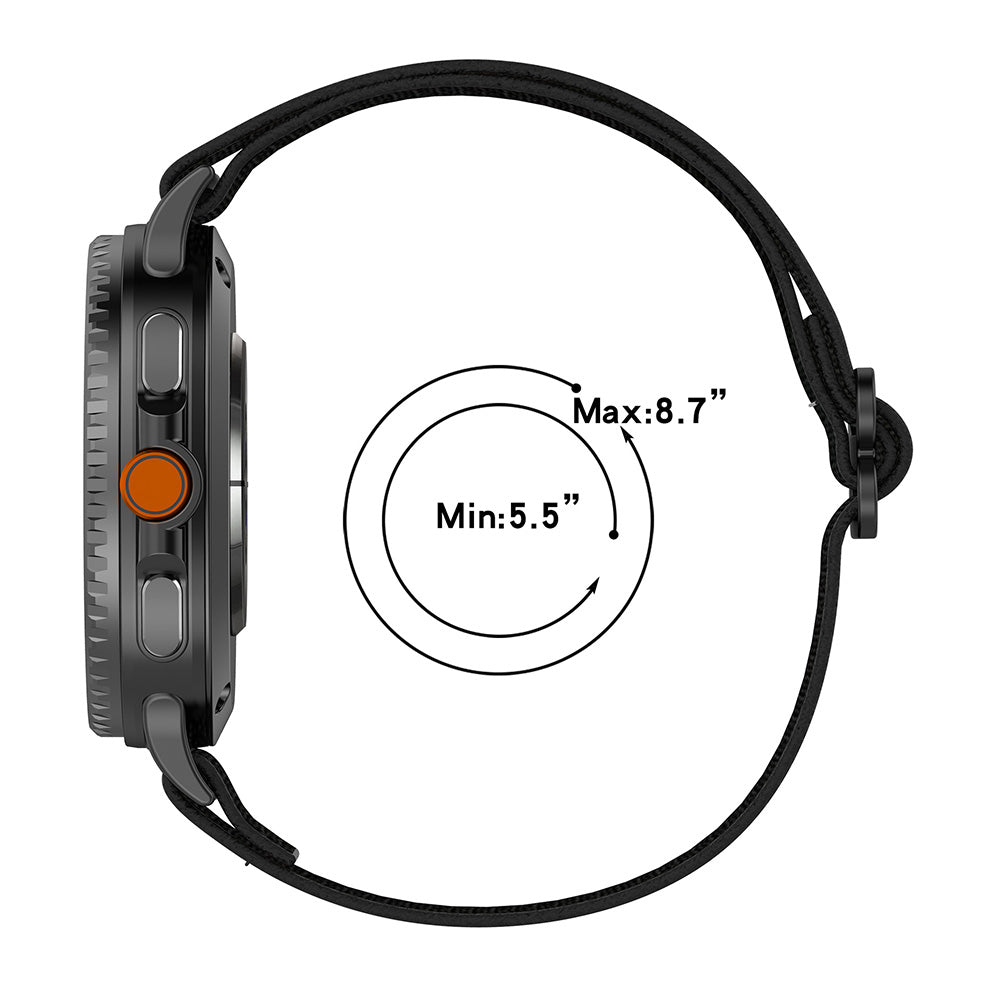 Techsuit W080 Strap for Samsung Galaxy Watch8 / Watch8 Classic Series, Gray