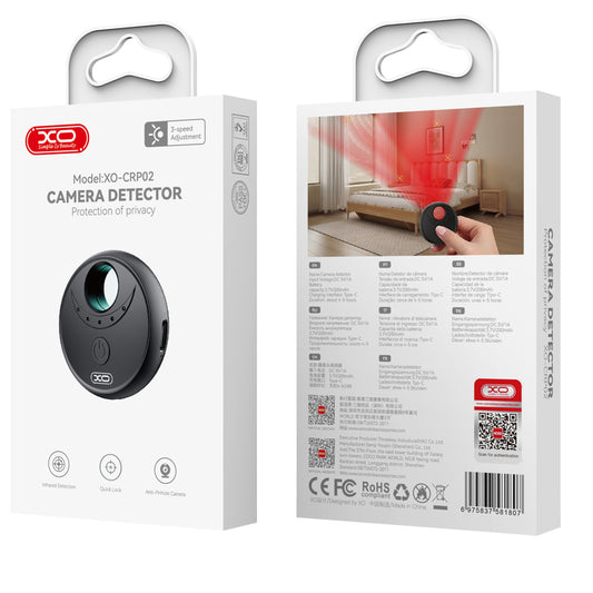 Hidden Camera Detector XO Design CRP02, Black