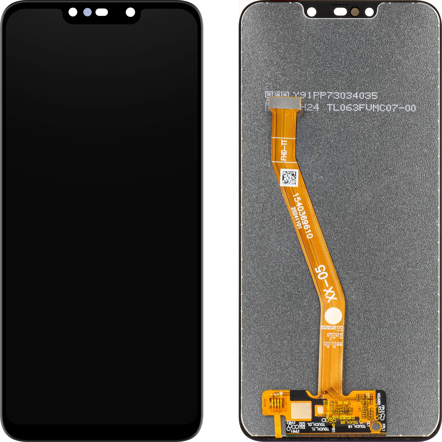 Touchscreen MP display compatible with Huawei Mate 20 Lite