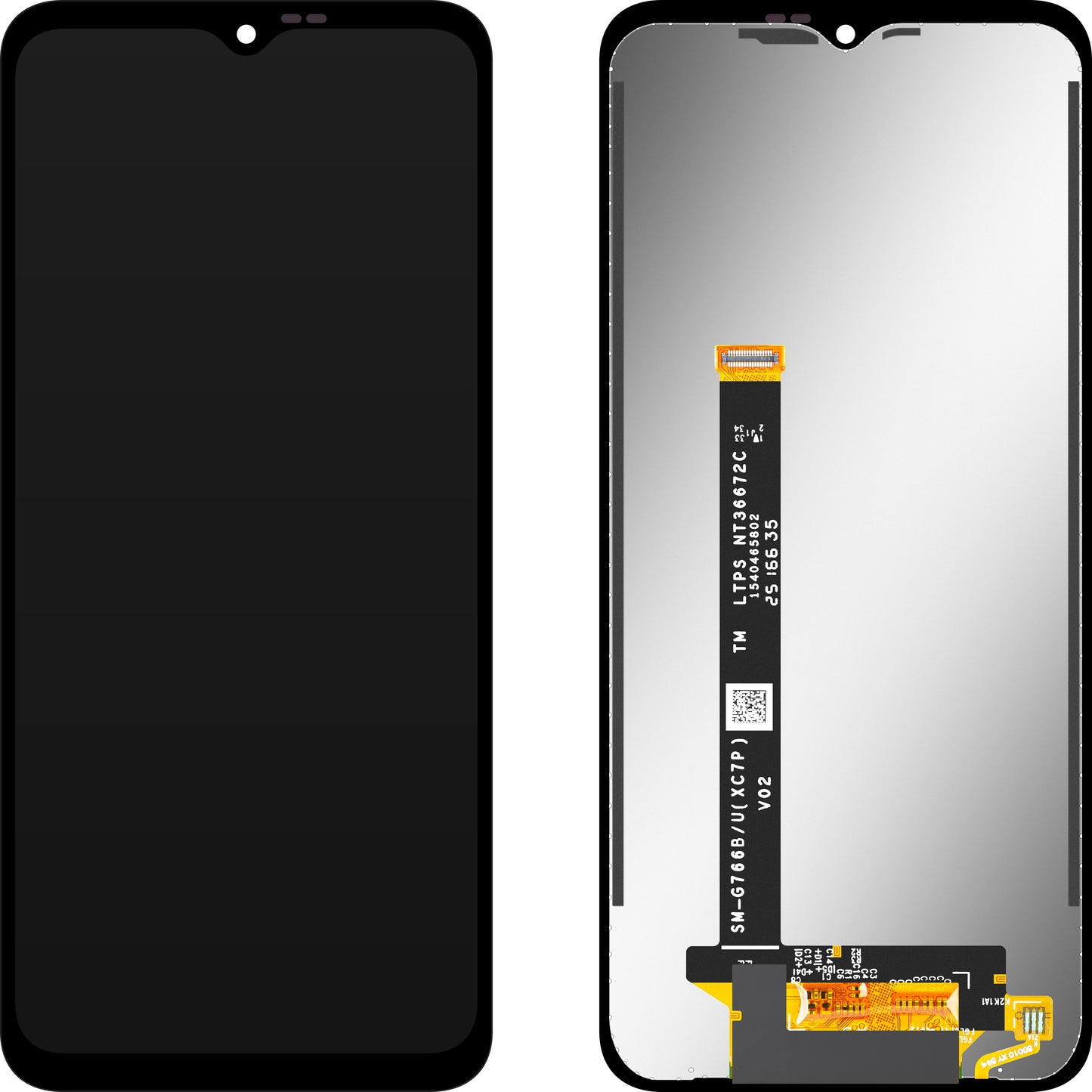 Samsung Galaxy XCover7 Pro Touchscreen Display, Service Pack GH82-37375A