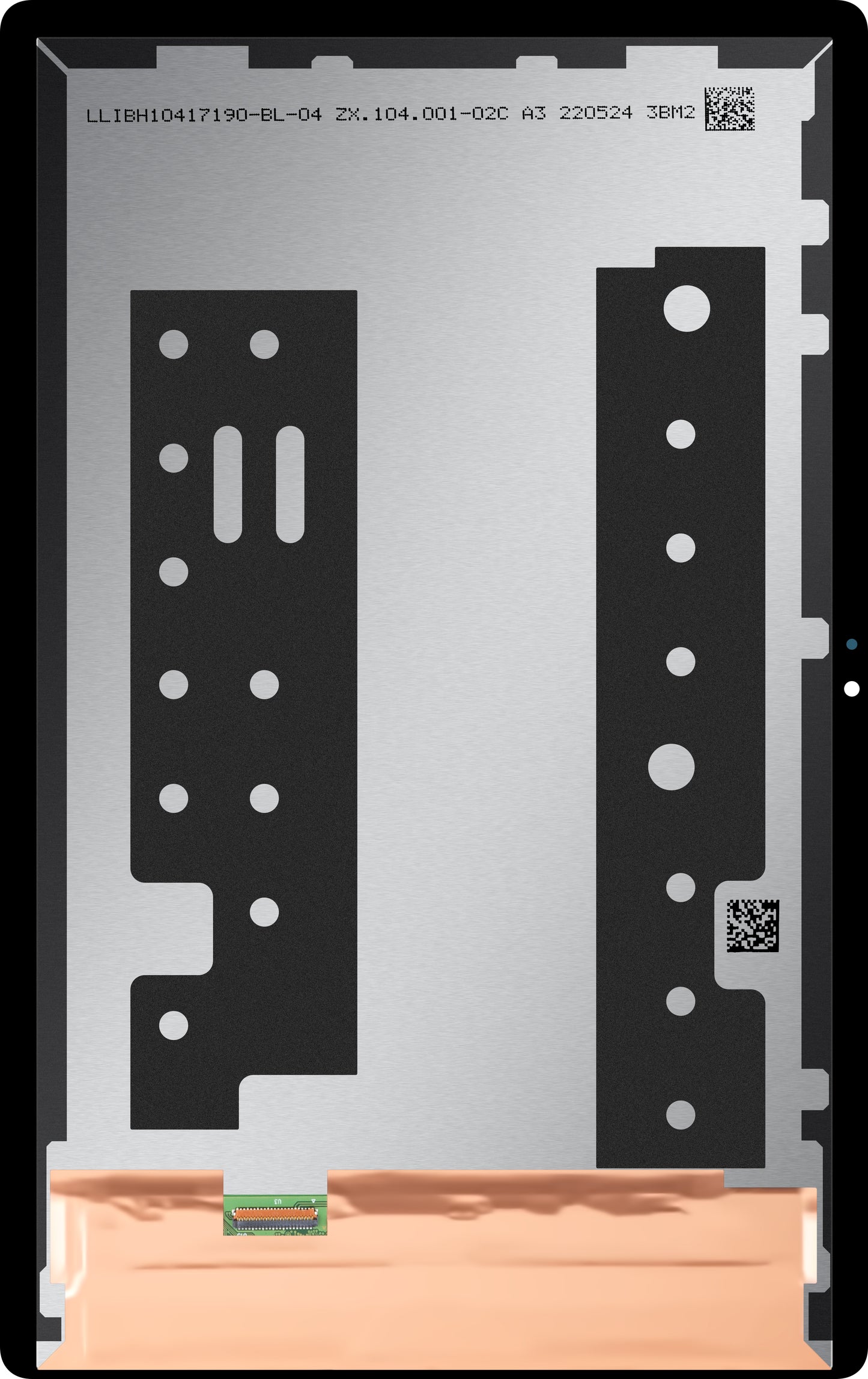 Samsung Galaxy Tab A7 10.4 (2022) Display with Touchscreen, Service Pack GH81-22396A