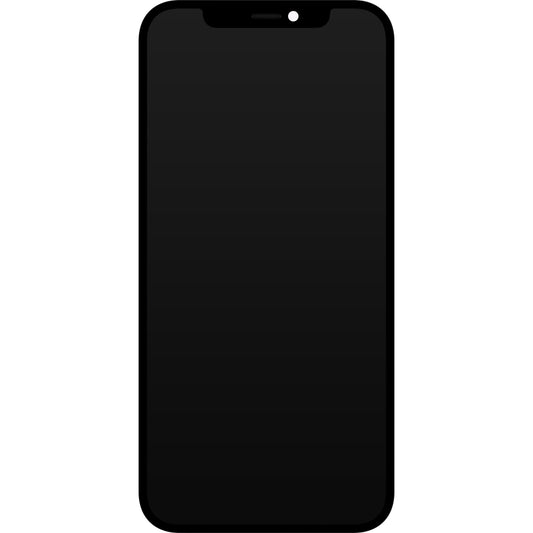 JK Touchscreen Display for Apple iPhone 12 / 12 Pro, with Frame, Movable IC In-Cell LCD Version, Black