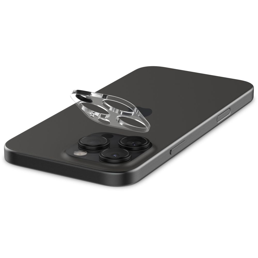 Spigen GlastR Optik Rear Camera Protector for Apple iPhone 16 Pro Max, Tempered Glass, Set of 2 Pieces, Transparent AGL05761