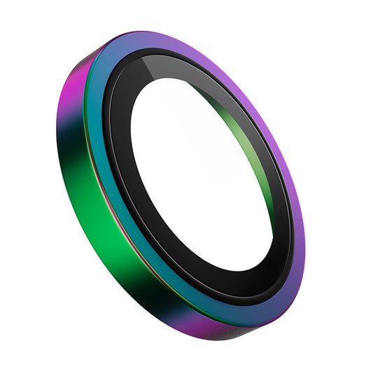 Blueo Metal Frame Rear Camera Protection Film for Apple iPhone 17 Air, Tempered Glass, Multicolor