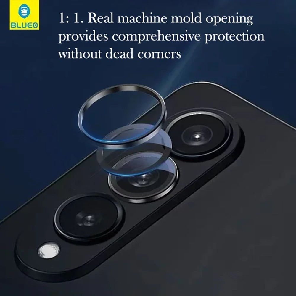 Blueo Rear Camera Protective Film for Samsung Galaxy Z Fold8 F971, Tempered Glass, Silver