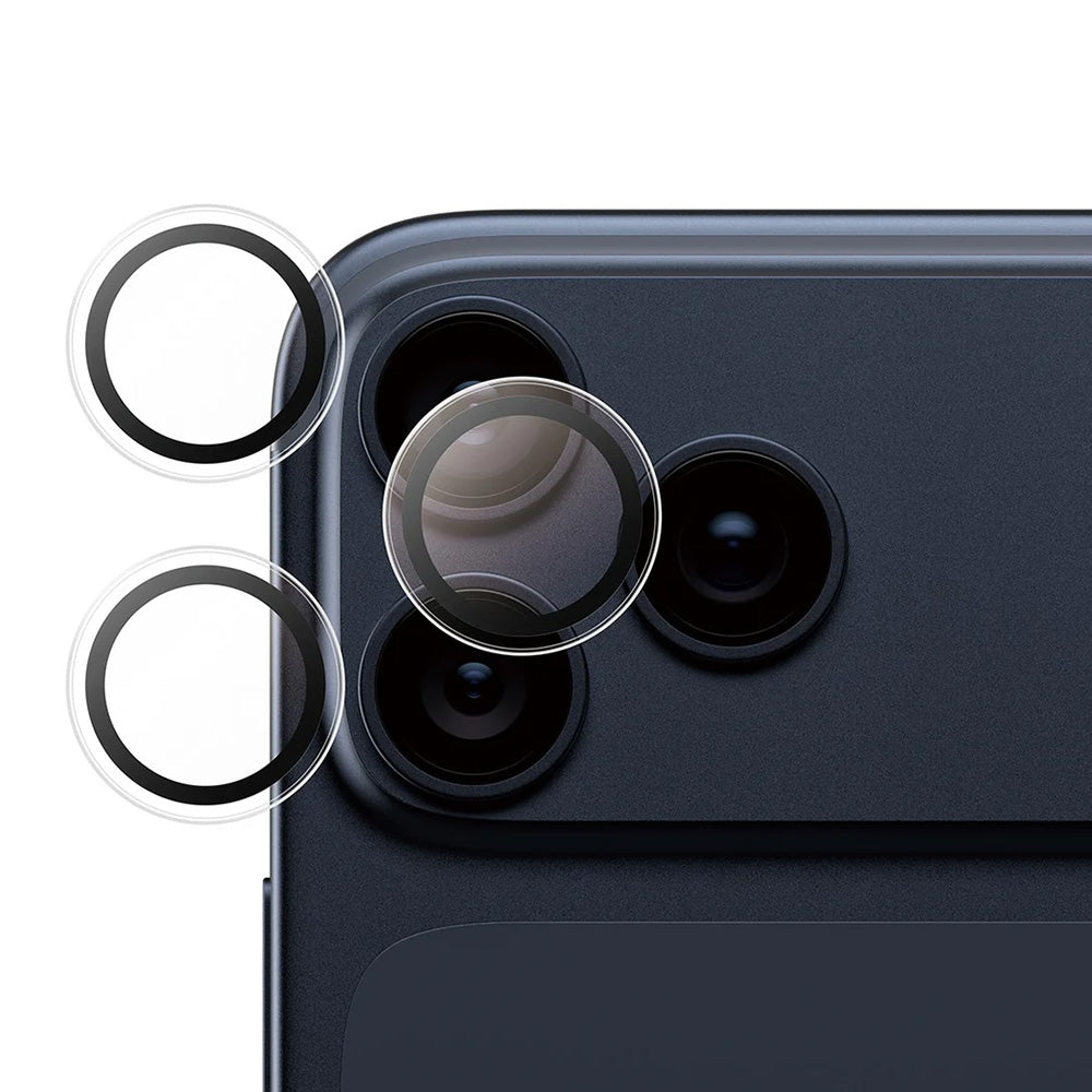 PanzerGlass Safe Rear Camera Protector. for Apple iPhone 17 Pro Max / 17 Pro / 16 Pro Max / 16 Pro, Tempered Glass, Transparent