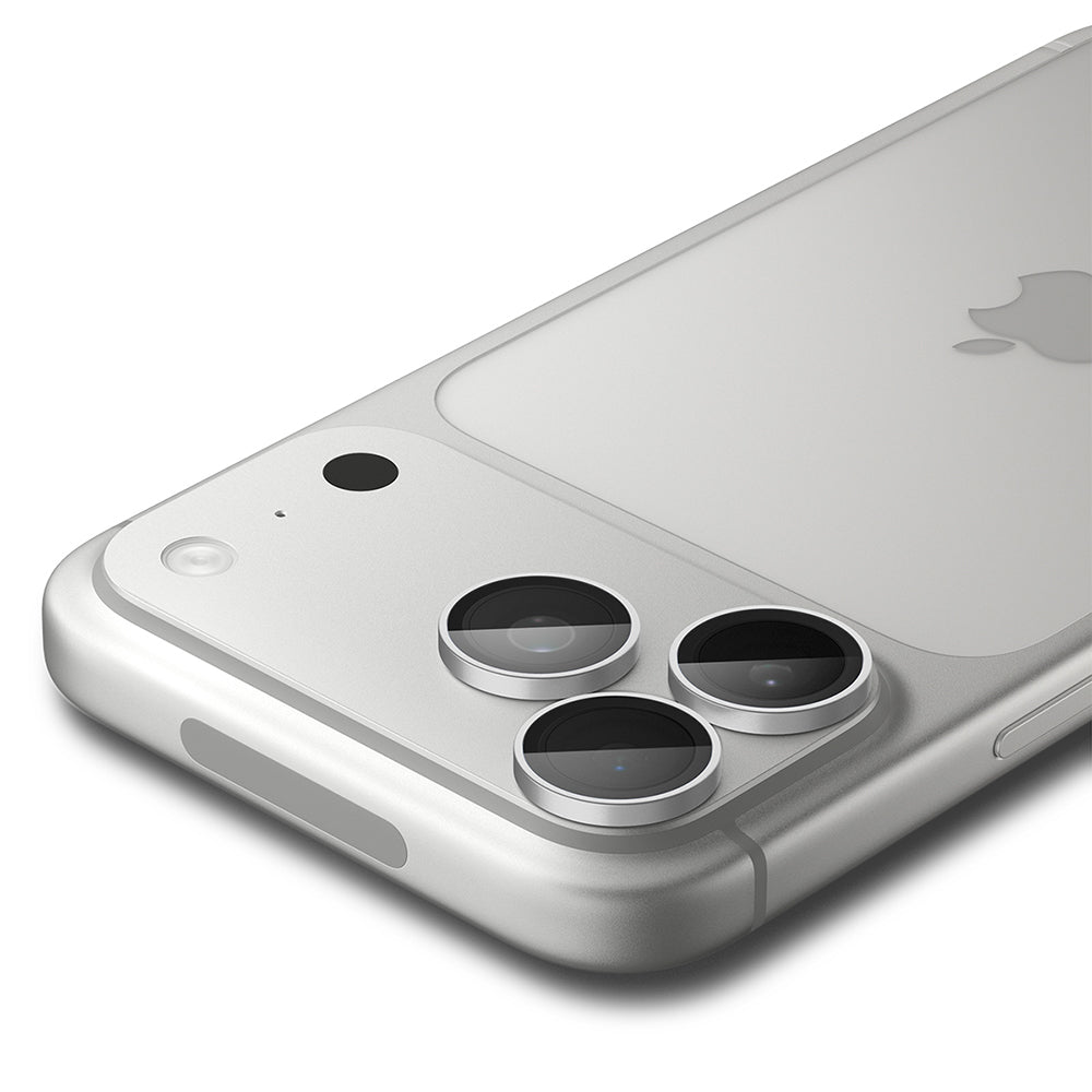 Spigen GlastR EZ FIT Optik Pro Rear Camera Protective Film for Apple iPhone 18 Pro / 18 Pro Max, Tempered Glass, Set of 2 pieces, Silver
