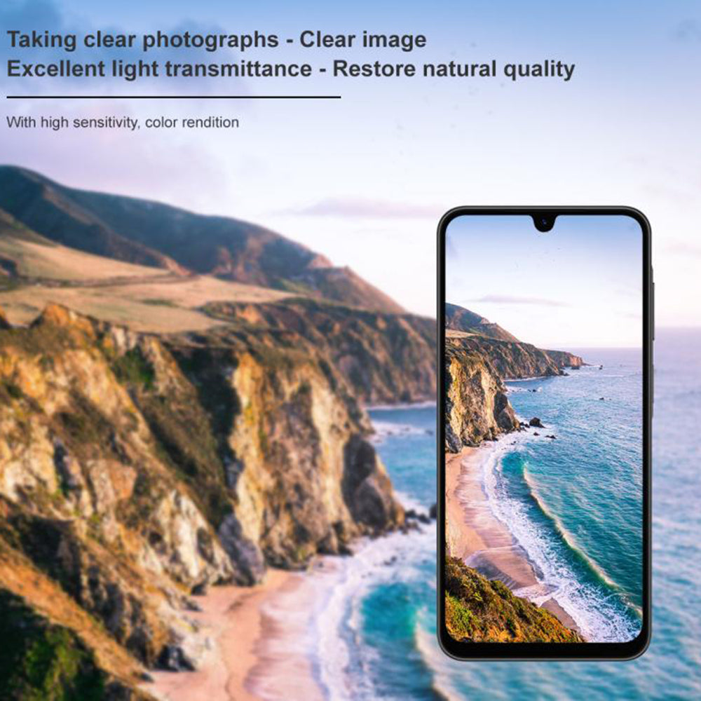 Techsuit Rear Camera Protective Film for Samsung Galaxy A17 4G / A17 5G, Tempered Glass, Black